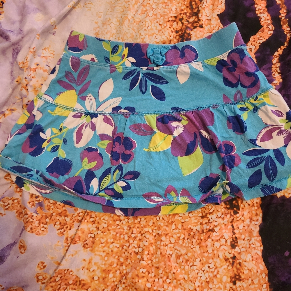 Children's Place girls flower skort